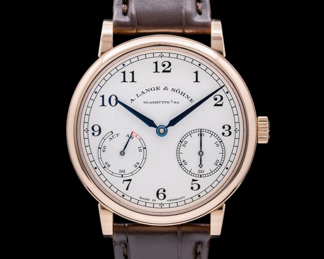 A. Lange and Sohne 1815 Up & Down 234.032 18K Rose Gold 