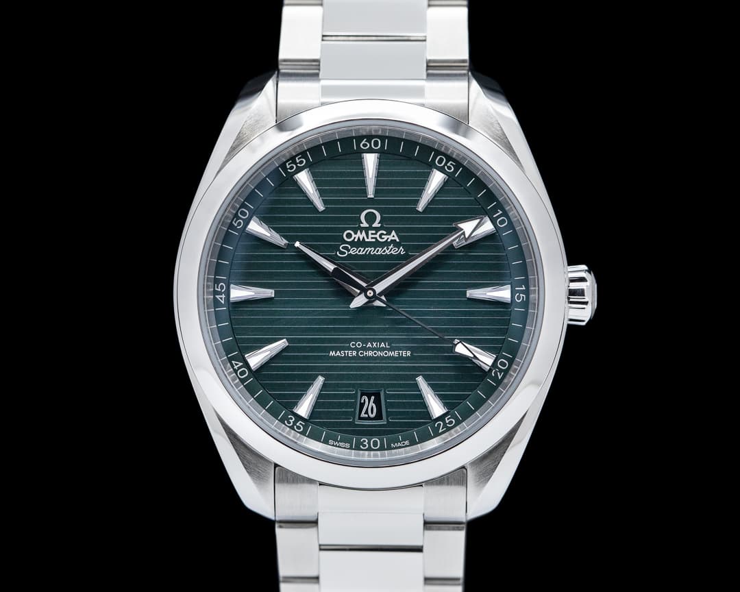 Omega Seamaster Aqua Terra Co-Axial Master Green Dial SS / SS 41mm 