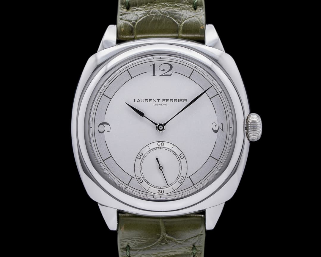 Laurent Ferrier Galet Square Micro-Rotor Retro Silver Dial