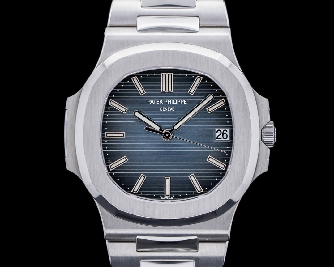 Patek Philippe Jumbo Nautilus 5711/1A Blue Dial SS 
