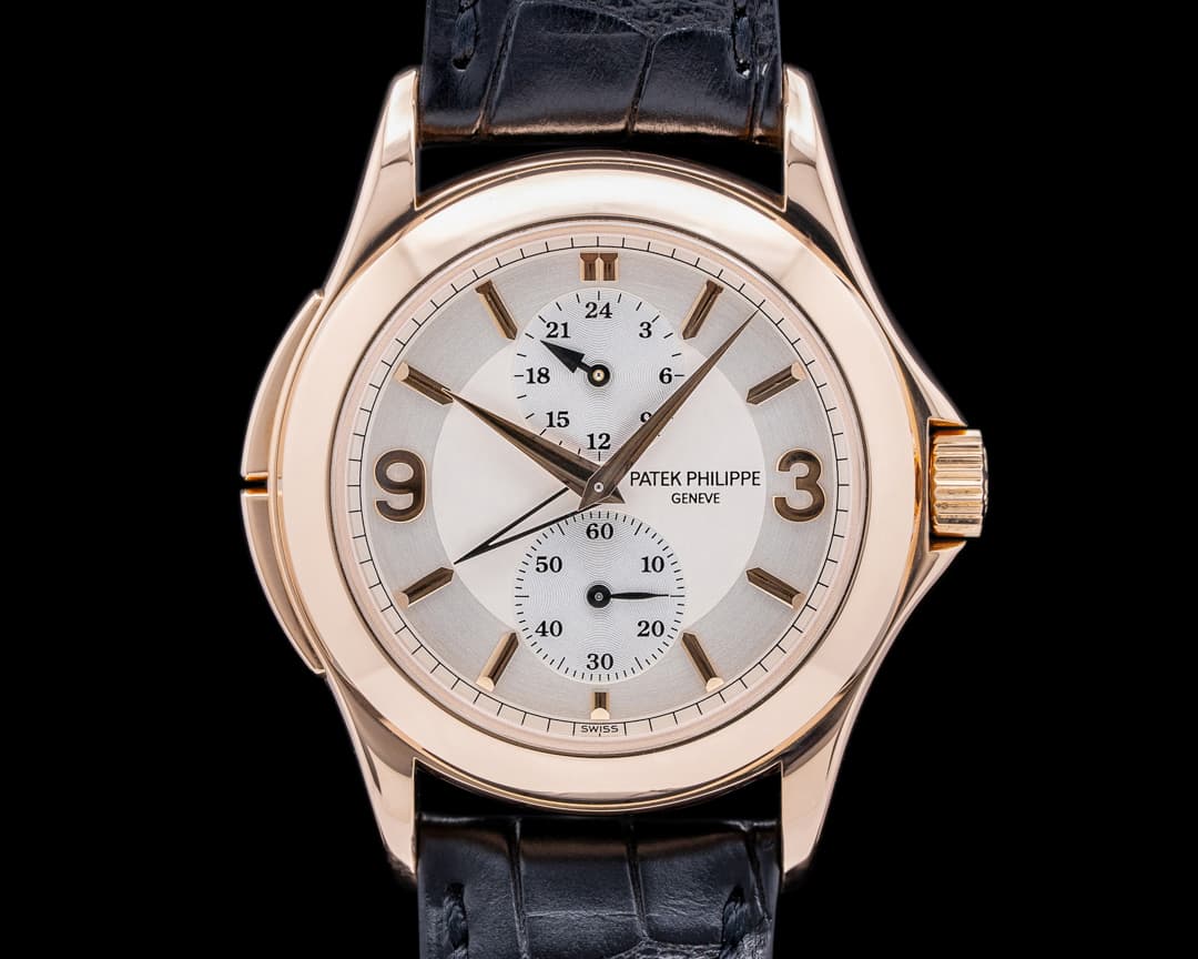 Patek Philippe Travel Time 18K Rose Gold / Breguet Numerals
