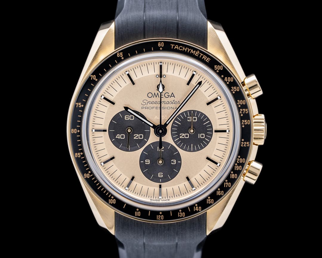 Omega Speedmaster Moonwatch Professional Moonshine Gold UNWORN