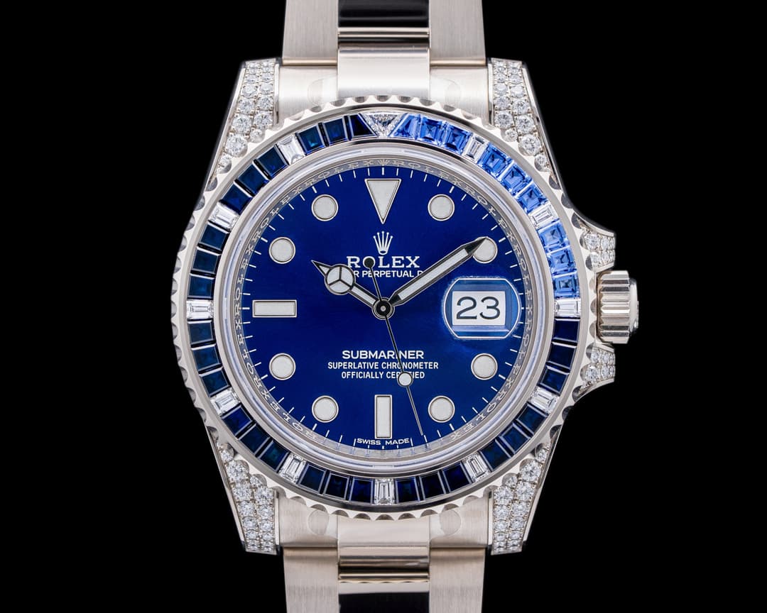 Rolex Submariner Date 116659SABR 18K WG Diamonds / Sapphires