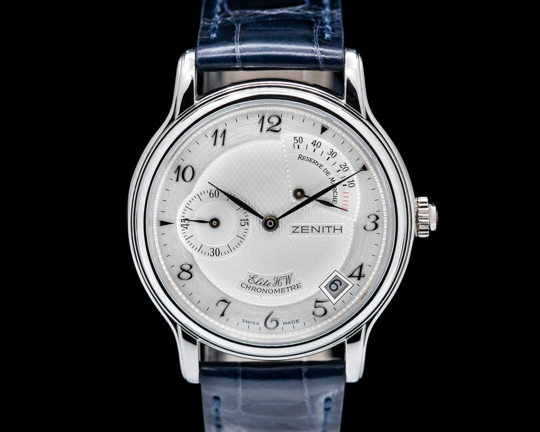 Zenith Hand Wound Power Reserve Platinum FULL SET