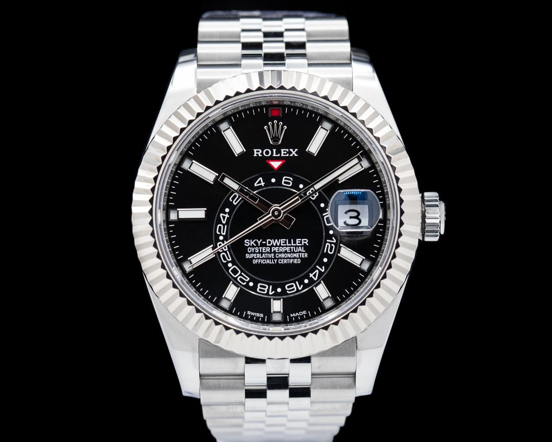 Rolex Sky Dweller 326934 Steel Black Dial
