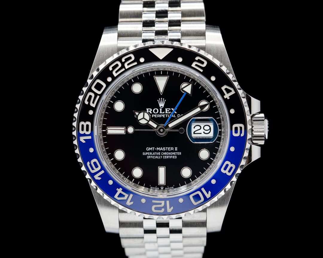 Rolex GMT Master II 126710BLNR Ceramic "Batman" SS / Jubilee 