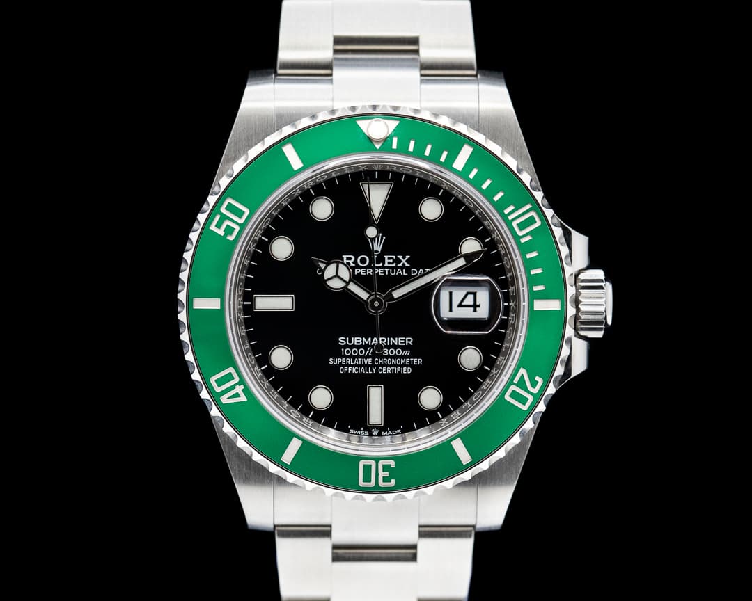Rolex Submariner Date 126610LV Kermit GREEN Ceramic Bezel 41MM