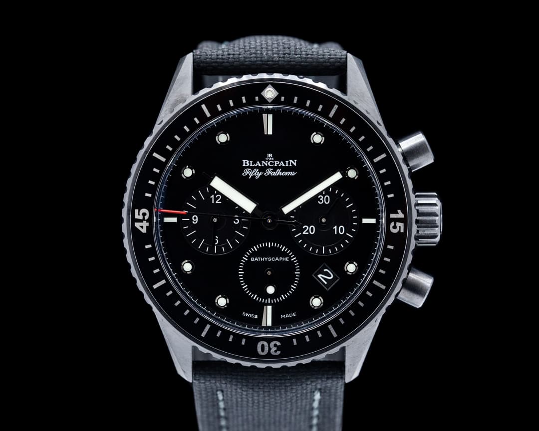 Blancpain Fifty Fathoms Bathyscaphe Ceramic Flyback Chronograph