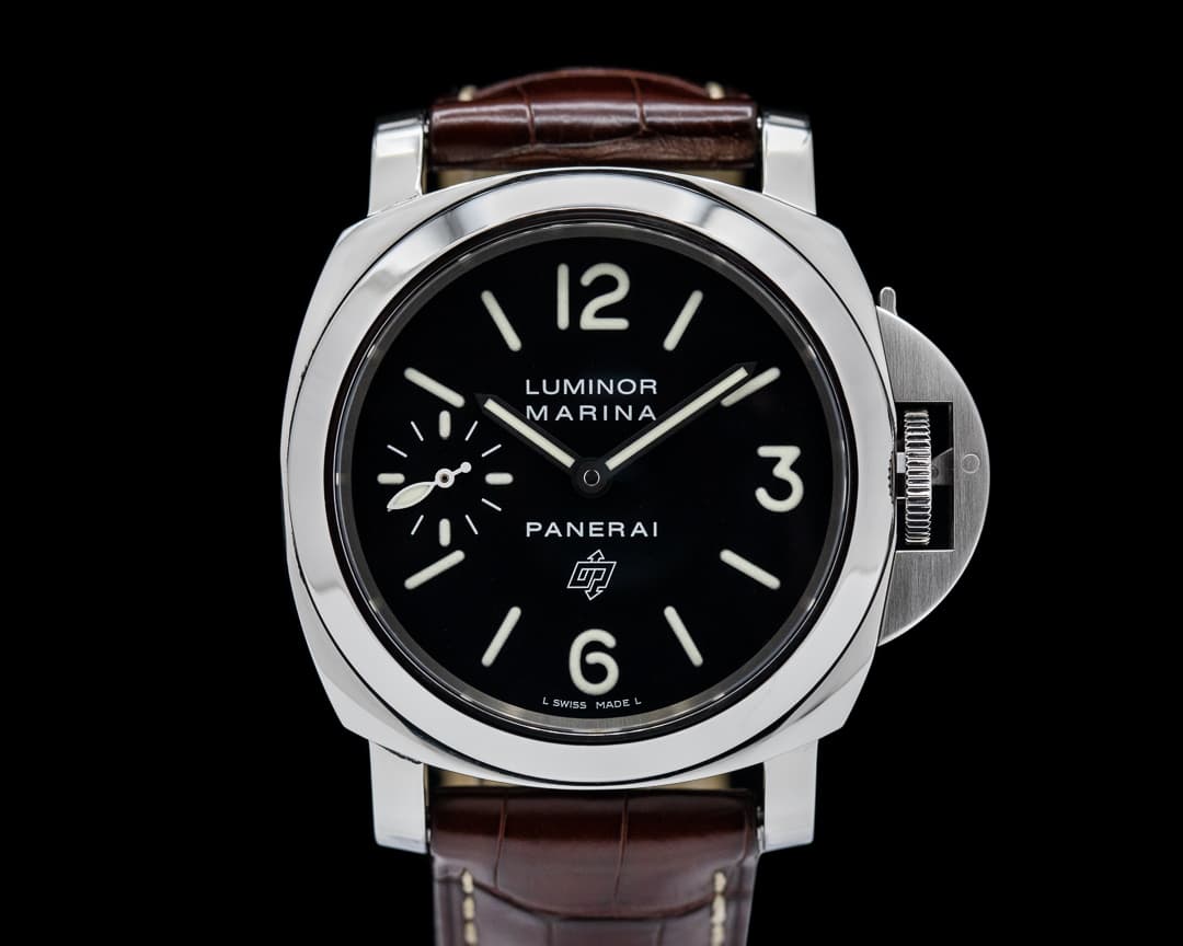 Panerai Luminor Marina Logo SS Manual 44MM
