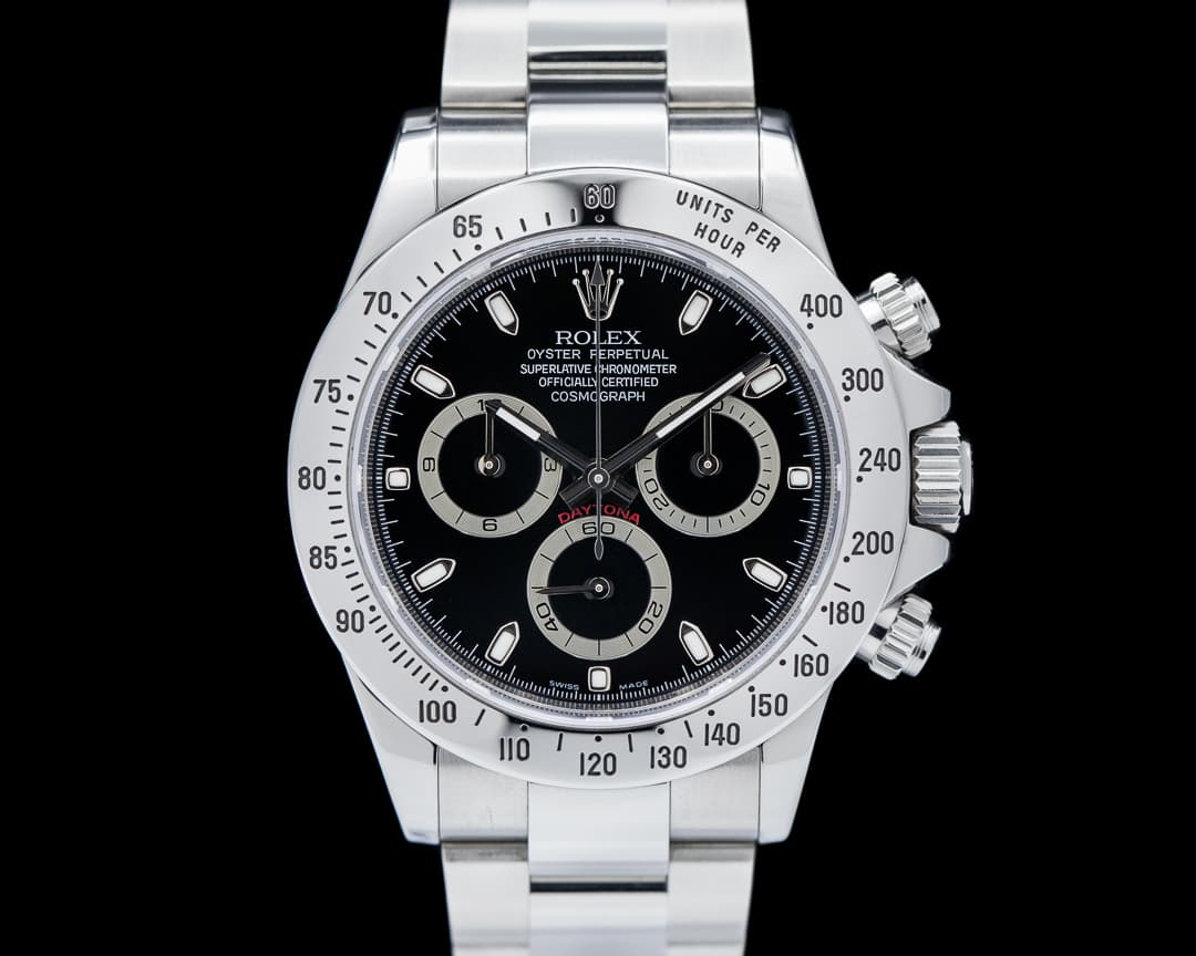Rolex Daytona 116520 Black Dial SS
