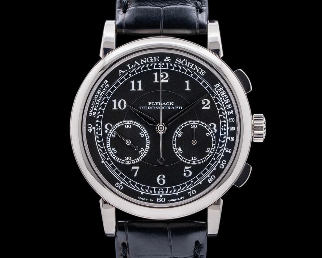A. Lange and Sohne 1815 414.028 Chronograph 18K White Gold