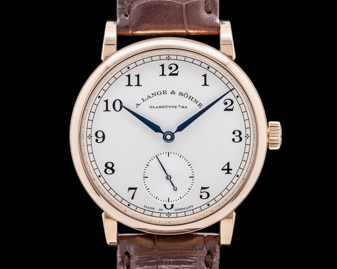 A. Lange and Sohne 1815 235.032 18K Rose Gold Silver Dial 38.5mm
