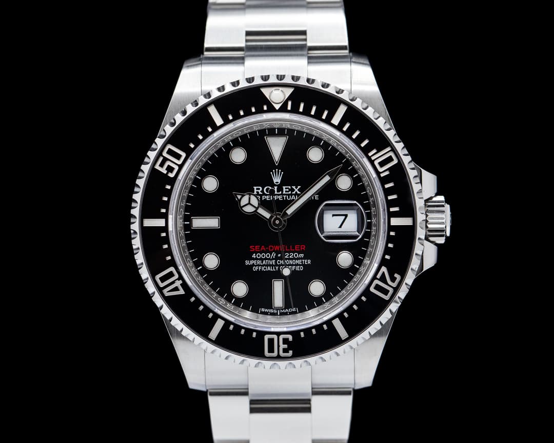 Rolex Sea Dweller 126600 RED 43MM SS