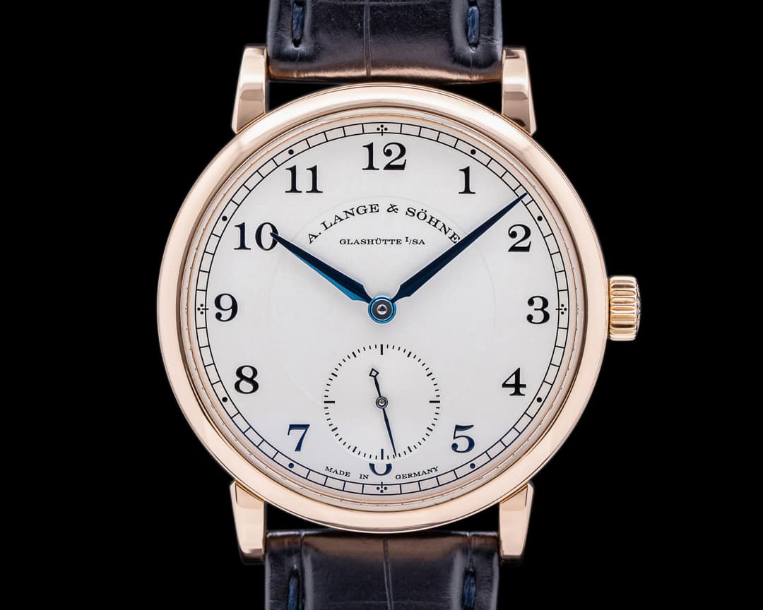 A. Lange and Sohne 1815 235.032 18K Rose Gold Silver Dial 