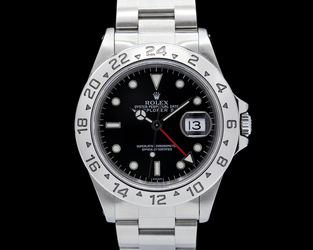 Rolex Explorer II SS Black Dial SWISS-Only Dial