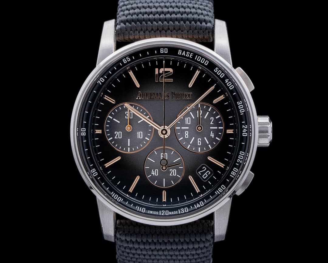 Audemars Piguet Code 11:59 Chronograph 18k WG / 18k RG Smoked Grey Dial