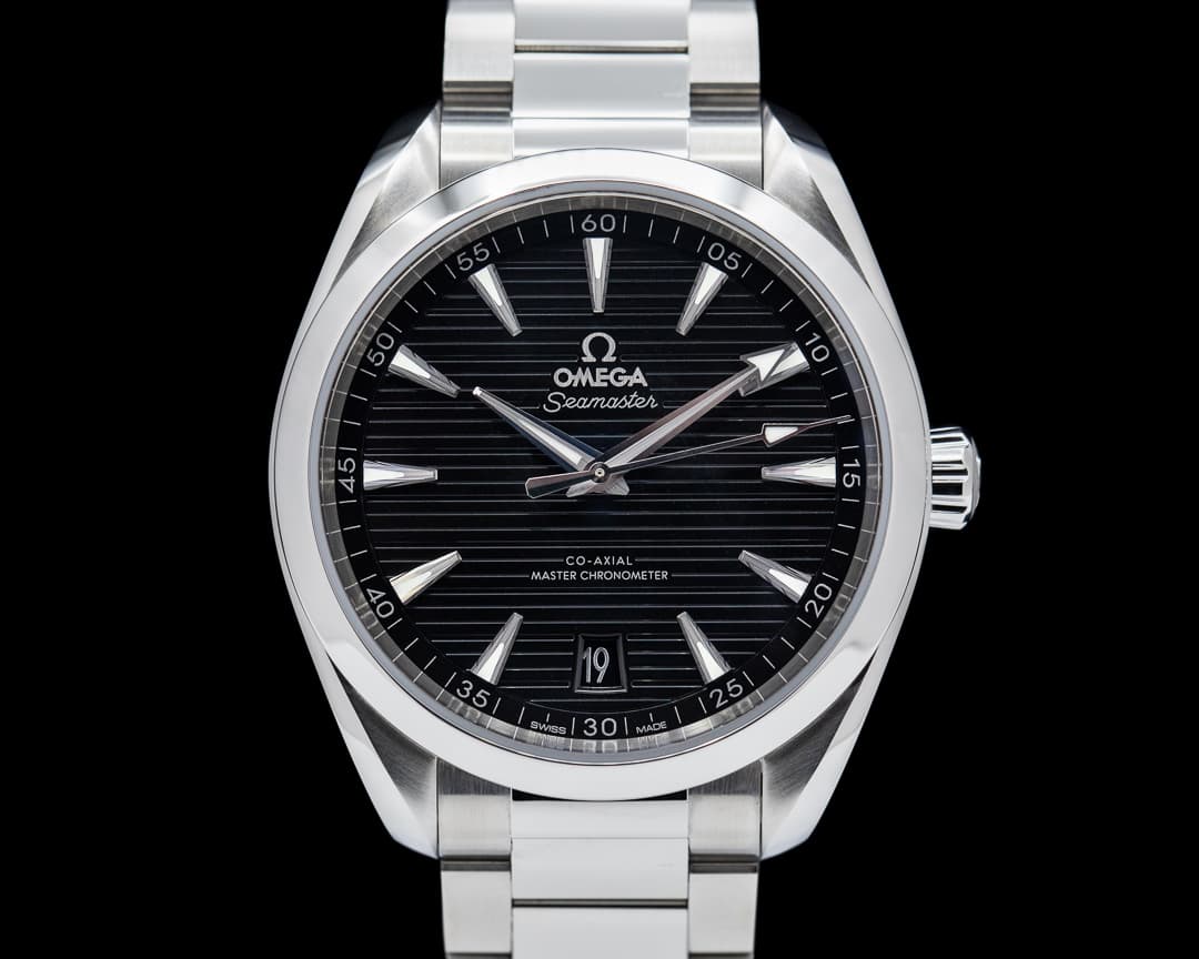 Omega Seamaster Aqua Terra Co-Axial Master Black Dial SS / SS 41mm 