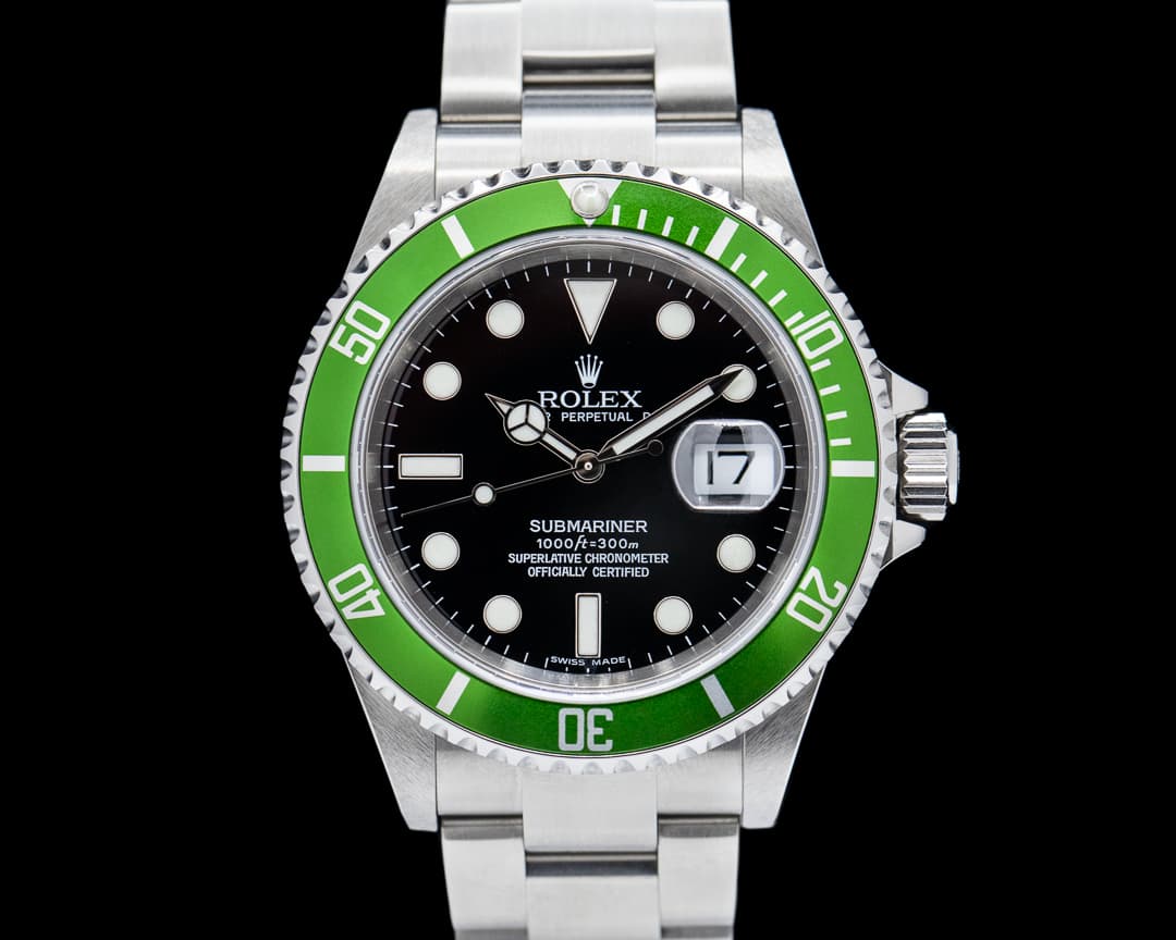 Rolex Submariner 50th Anniversary SS Green Bezel