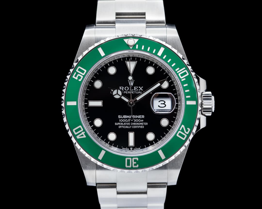 Rolex Submariner Date 126610LV Kermit GREEN Ceramic Bezel 41MM