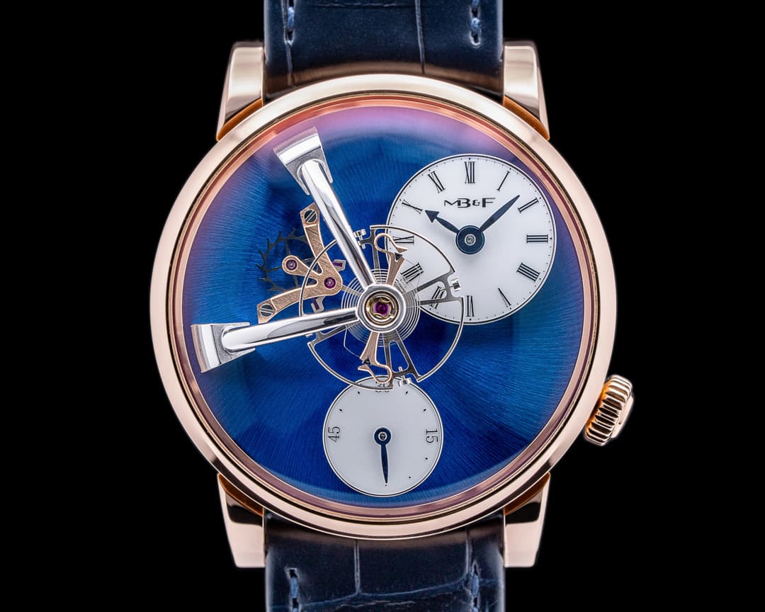 MB&F LM101 Legacy Machine RG / Blue Dial 2023