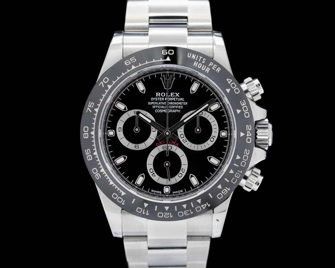 Rolex Daytona 116500 Ceramic Bezel SS / Black Dial