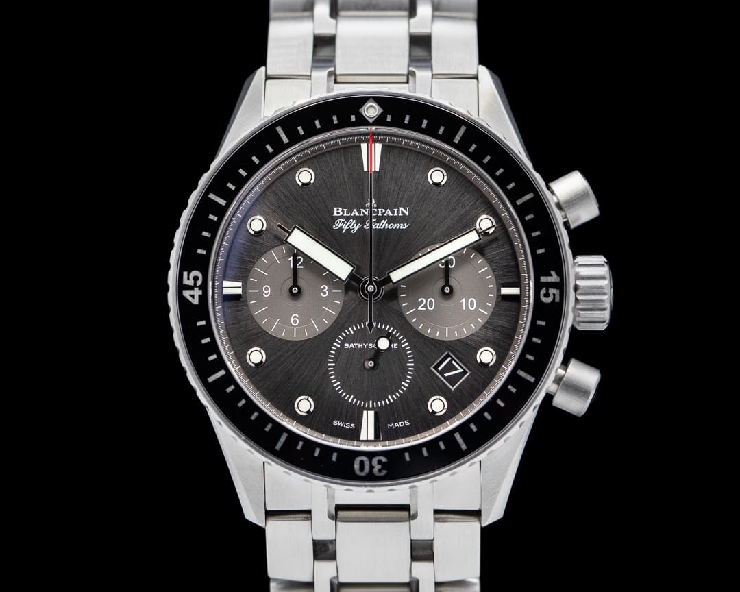 Blancpain Fifty Fathoms Bathyscaphe Flyback Chronograph SS 
