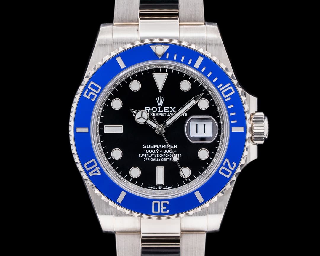 Rolex Submariner Date 126619 18K White Gold Blue Bezel 2023