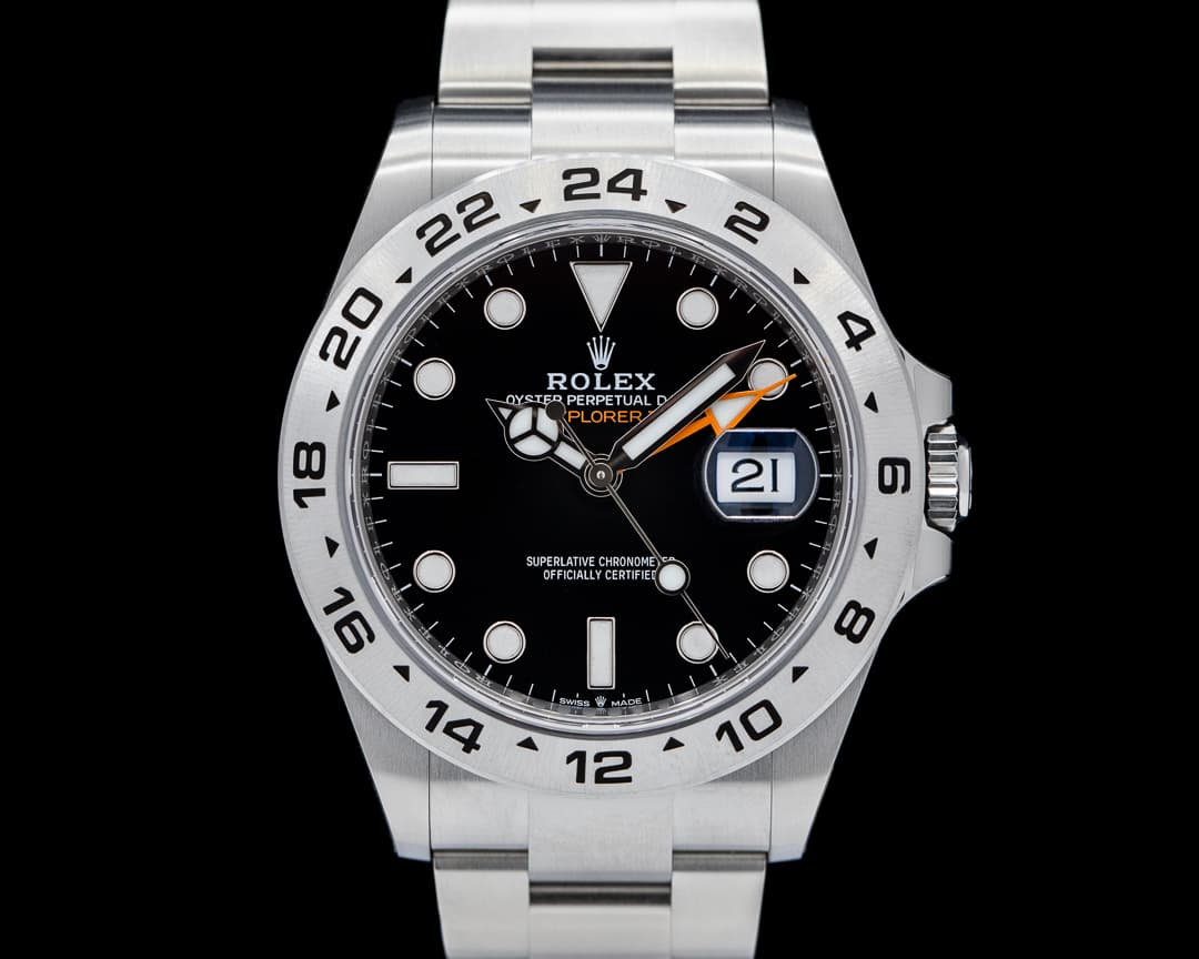 Rolex Explorer II 226570 Black Dial SS UNWORN