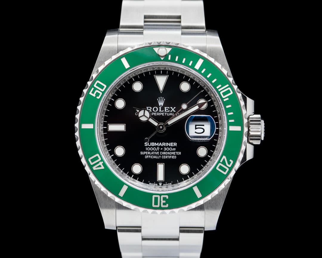 Rolex Submariner Date 126610LV Kermit GREEN Ceramic Bezel 41MM