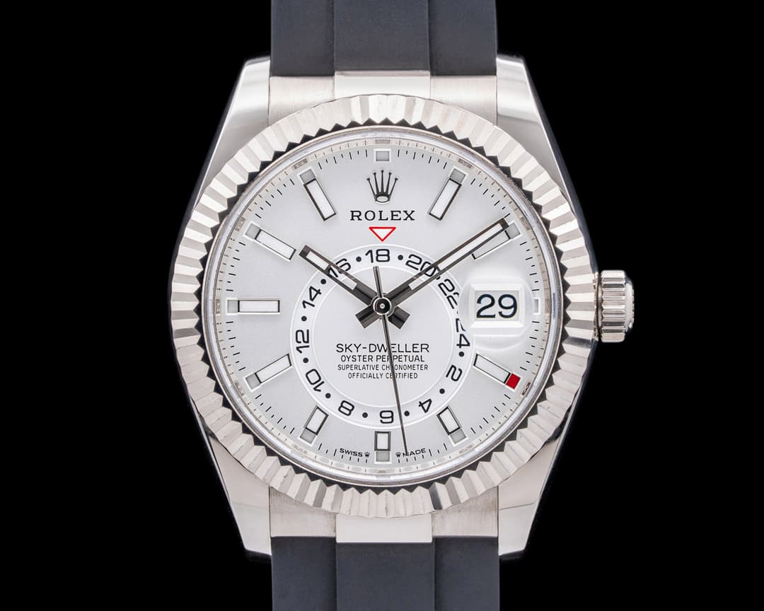 Rolex Sky Dweller 18K White Gold / OysterFlex 2023