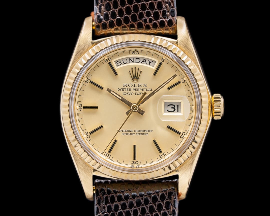 Rolex Oyster Perpetual Day Date 18K Yellow Gold 1972