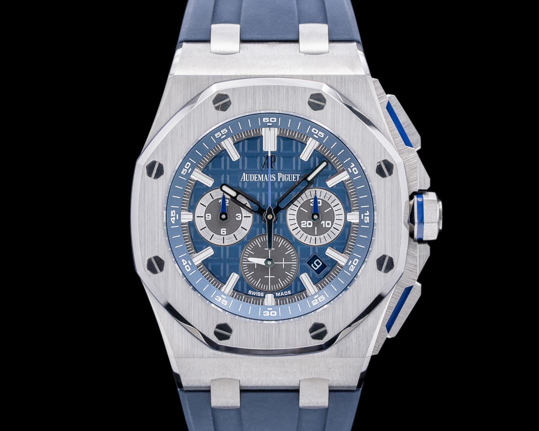 Audemars Piguet Royal Oak Offshore 26480TI Blue Dial 42mm Titanium