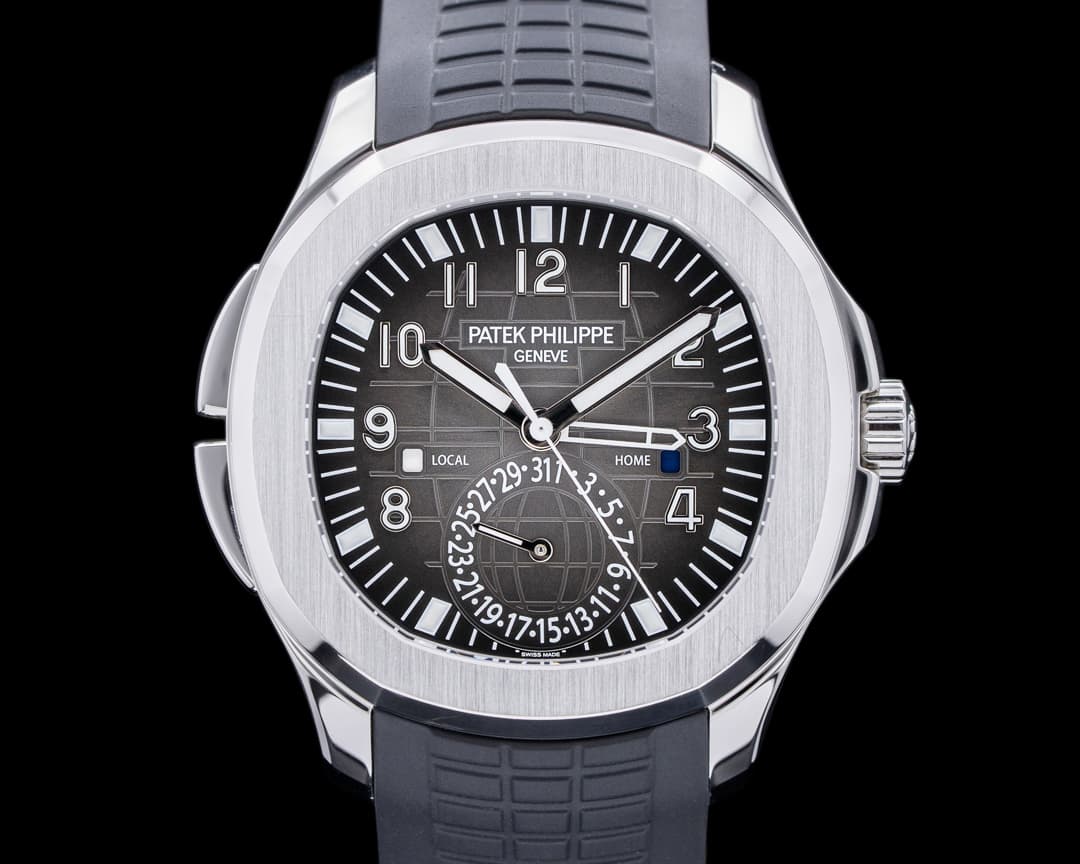 Patek Philippe Aquanaut 5164A Travel Time SS / Rubber DISCONTINUED