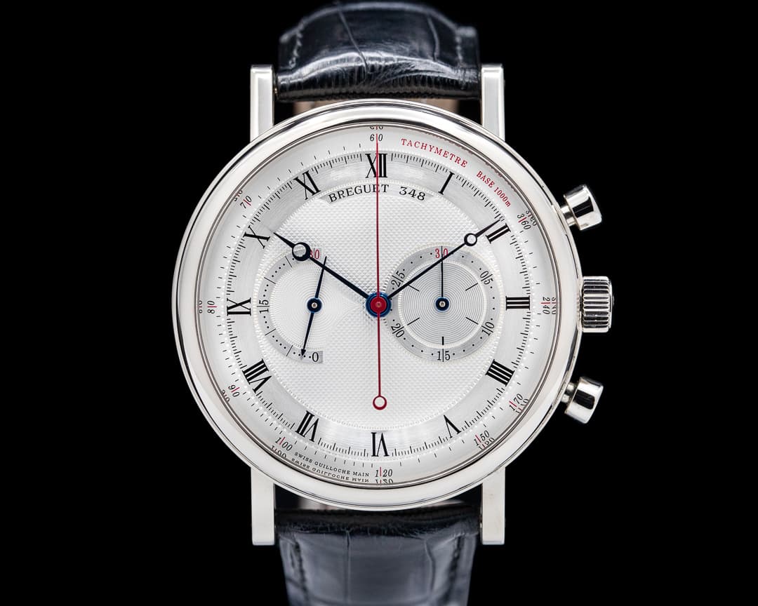 Breguet Classique Chronograph 18K White Gold 