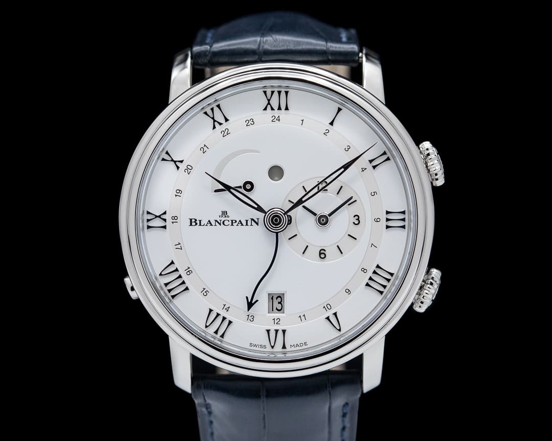 Blancpain Villeret Reveil GMT Alarm SS