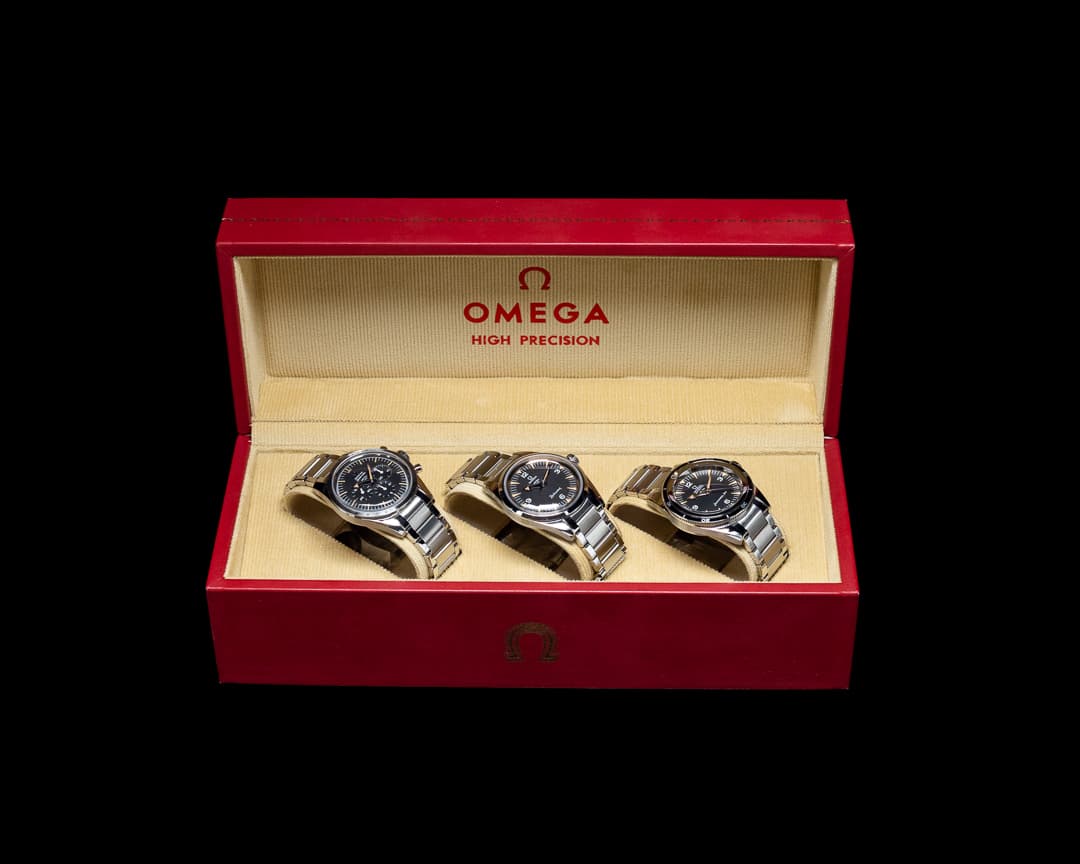 Omega 1957 Trilogy Set Limited Edition 3 Watch Set FULL SET