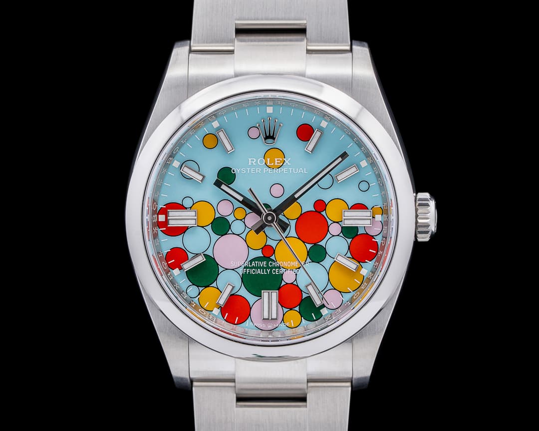 Rolex Oyster Perpetual 126000 36MM Turquoise Blue Celebration UNWORN