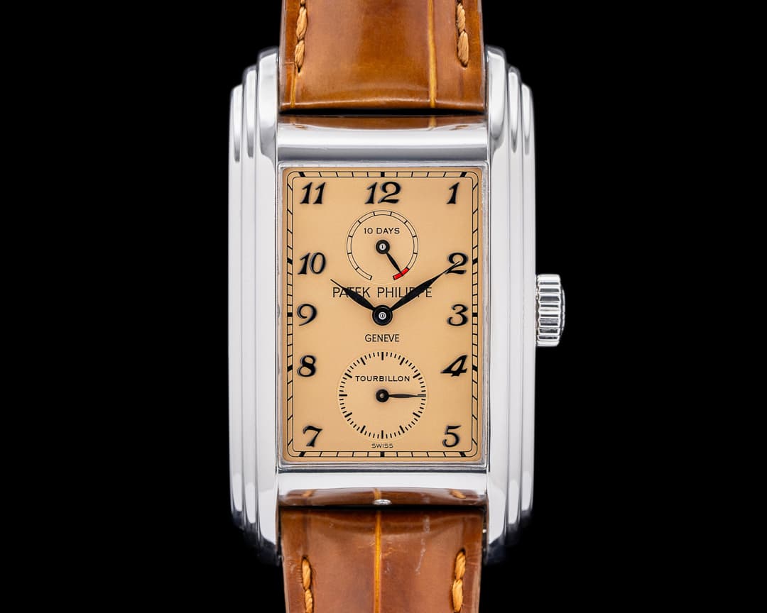 Patek Philippe 10 Day Tourbillon 5101P Platinum / Salmon Dial FULL SET 