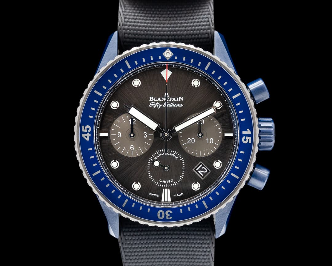 Blancpain Fifty Fathoms Bathyscaphe Chronograph Ocean Commitment II 