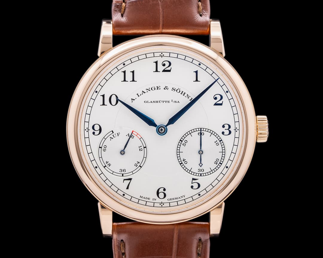 A. Lange and Sohne 1815 Up & Down 234.032 18K Rose Gold 