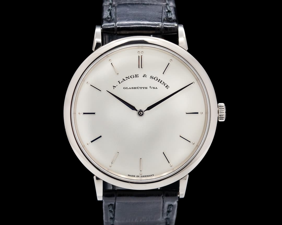 A. Lange and Sohne Saxonia Thin Manual Wind 18K 40mm