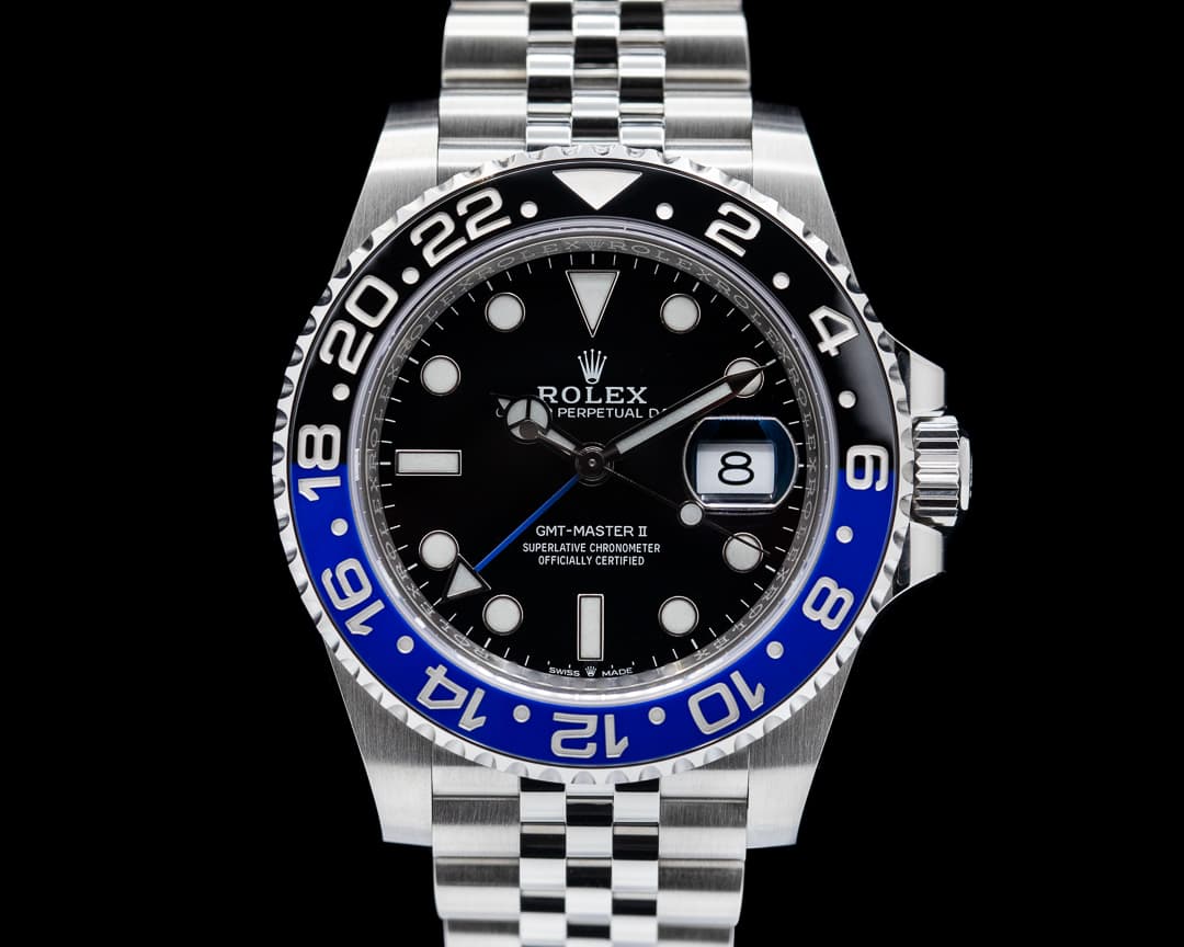 Rolex GMT Master II 126710BLNR Ceramic "Batman" SS / Jubilee 