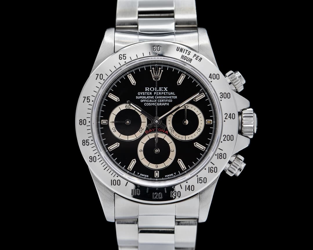 Rolex Daytona 16520 "Zenith" 1993 Black Dial inverted 6 