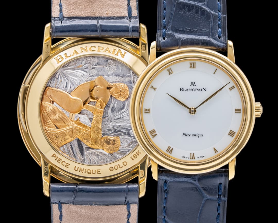 Blancpain Minute Repeater Erotica Piece Unique 18k Yellow Gold