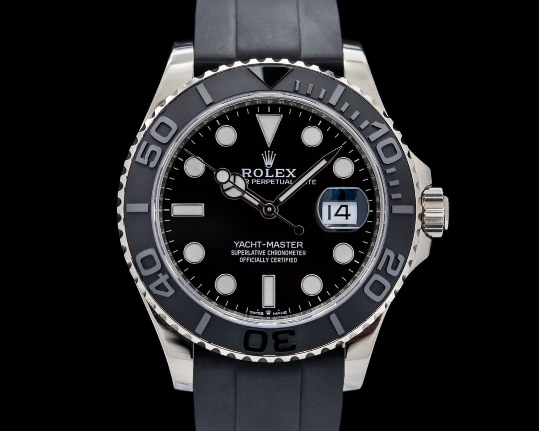 Rolex Yacht Master 226659 18K White Gold / Rubber 42MM