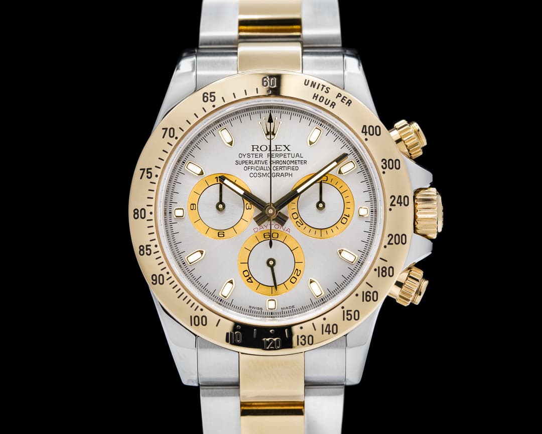 Rolex Daytona Slate Dial 18K Yellow Gold / SS 