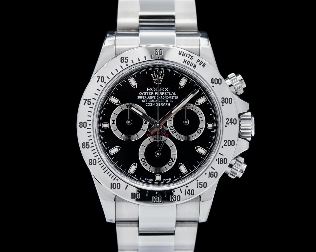 Rolex Daytona 116520 Black Dial Very Sharp 