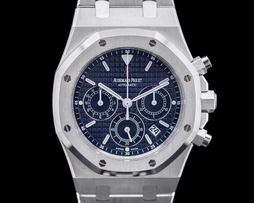 Audemars Piguet Royal Oak 26300ST Chronograph SS Blue Dial 