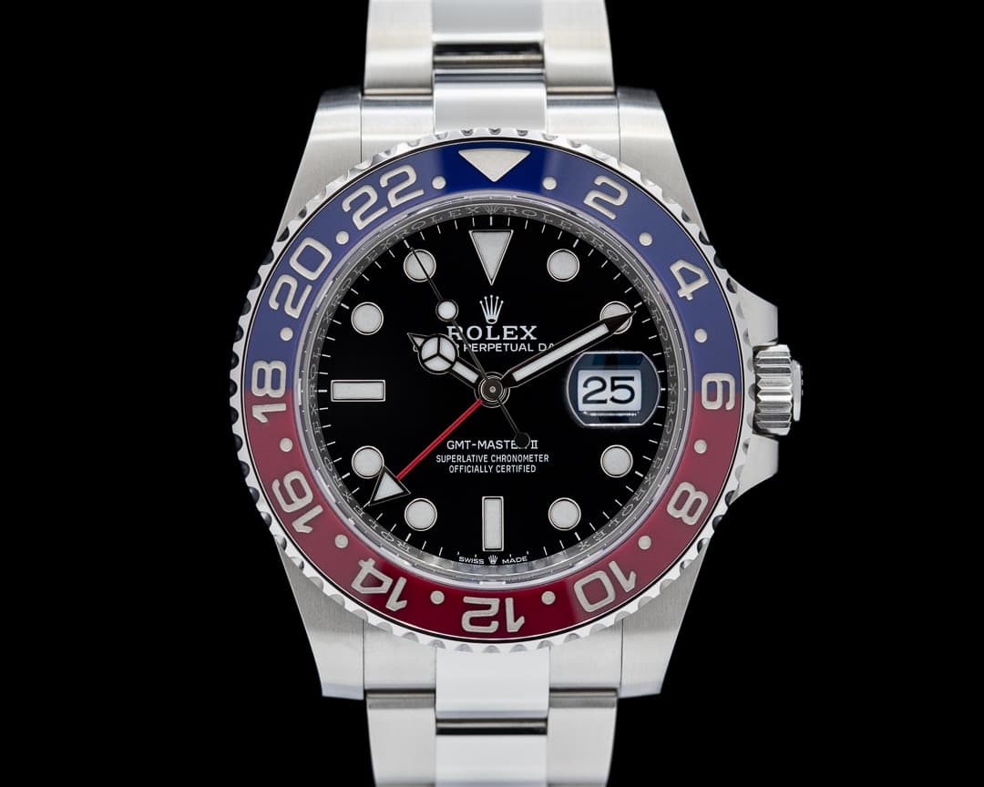Rolex GMT Master II Ceramic 126710BLRO "Pepsi" SS / Oyster 2023