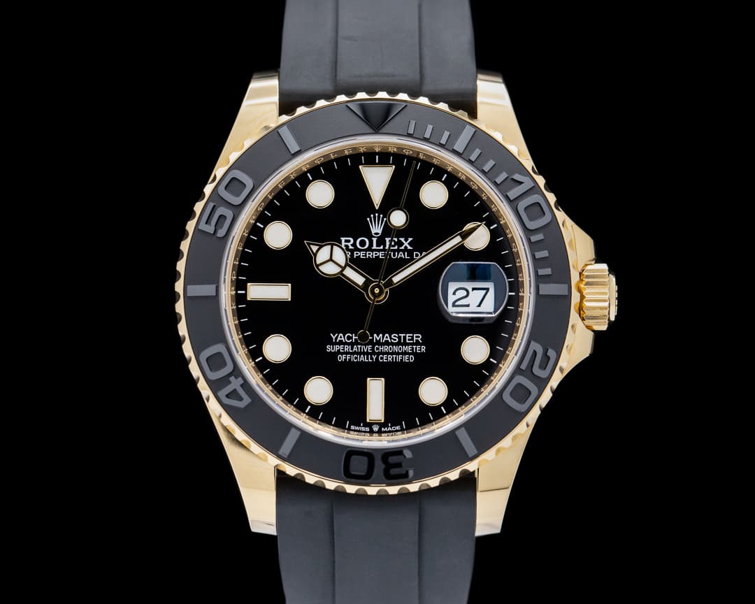Rolex Yacht Master 18K Yellow Gold / Rubber 42MM 2022